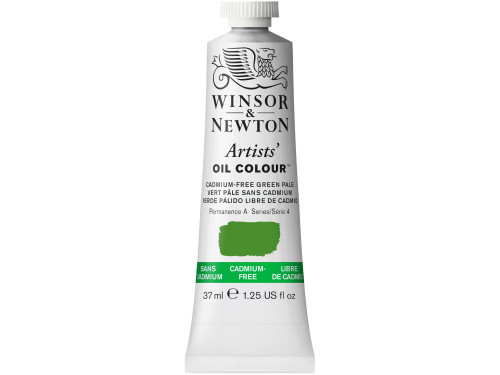 Oil paint Artists' Oil Colour - Winsor & Newton - Cadmium Free Green Pale, 37 ml