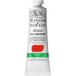 Farba olejna Artists' Oil Colour - Winsor & Newton - Cadmium Free Red, 37 ml