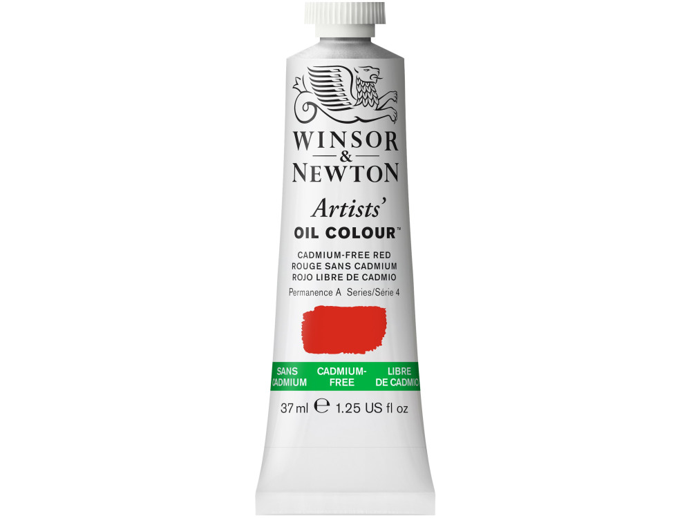 Oil paint Artists' Oil Colour - Winsor & Newton - Cadmium Free Red, 37 ml