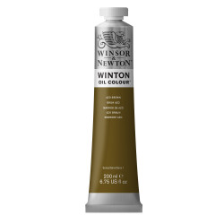 Farba olejna Winton Oil Colour - Winsor & Newton - Azo Brown, 200 ml