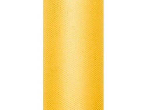 Decorative Tulle 30 cm x 9 m 009 Yellow