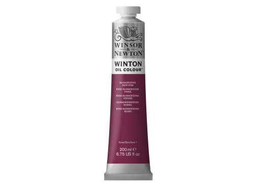 Oil paint Winton Oil Colour - Winsor & Newton - Quinacridone Deep Pink, 200 ml