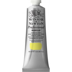 Acrylic paint Professional Acrylic - Winsor & Newton - Cadmium Lemon, 60 ml