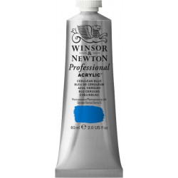 Farba akrylowa Professional Acrylic - Winsor & Newton - Cerulean Blue, 60 ml
