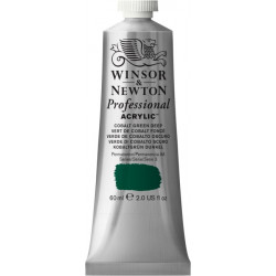 Farba akrylowa Professional Acrylic - Winsor & Newton - Cobalt Green Deep, 60 ml