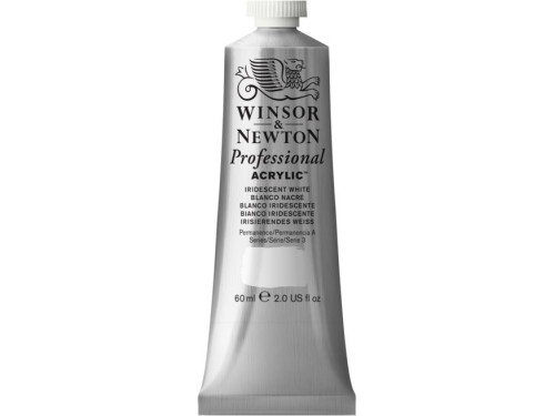 Acrylic paint Professional Acrylic - Winsor & Newton - Iridescent White, 60 ml