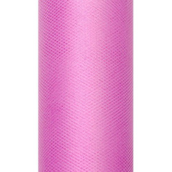 Decorative Tulle 50 cm x 9 m 006 Pink