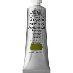 Farba akrylowa Professional Acrylic - Winsor & Newton - Olive Green, 60 ml