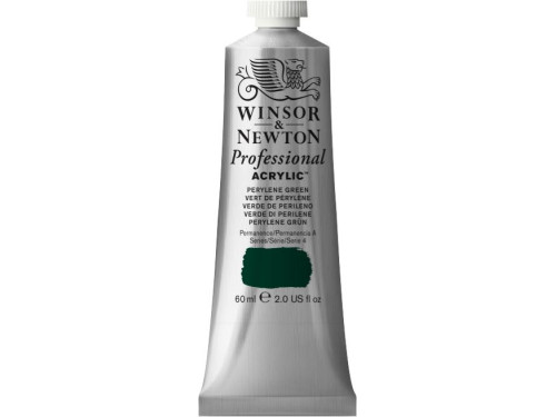 Acrylic paint Professional Acrylic - Winsor & Newton - Perylene Green, 60 ml
