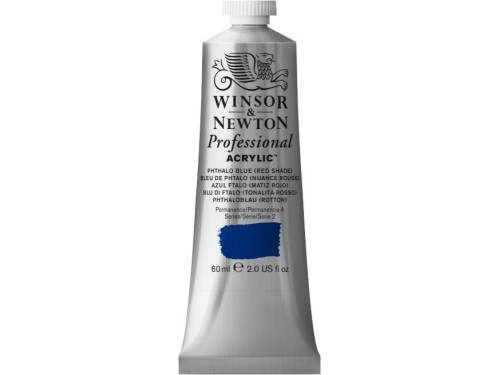 Farba akrylowa Professional Acrylic - Winsor & Newton - Phthalo Blue Red Shade, 60 ml