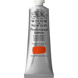Acrylic paint Professional Acrylic - Winsor & Newton - Pyrrole Orange, 60 ml