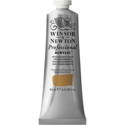 Farba akrylowa Professional Acrylic - Winsor & Newton - Renaissance Gold, 60 ml