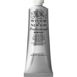 Acrylic paint Professional Acrylic - Winsor & Newton - Titanium White, 60 ml