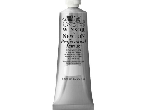 Acrylic paint Professional Acrylic - Winsor & Newton - Titanium White, 60 ml