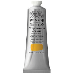 Farba akrylowa Professional Acrylic - Winsor & Newton - Azo Yellow Deep, 60 ml