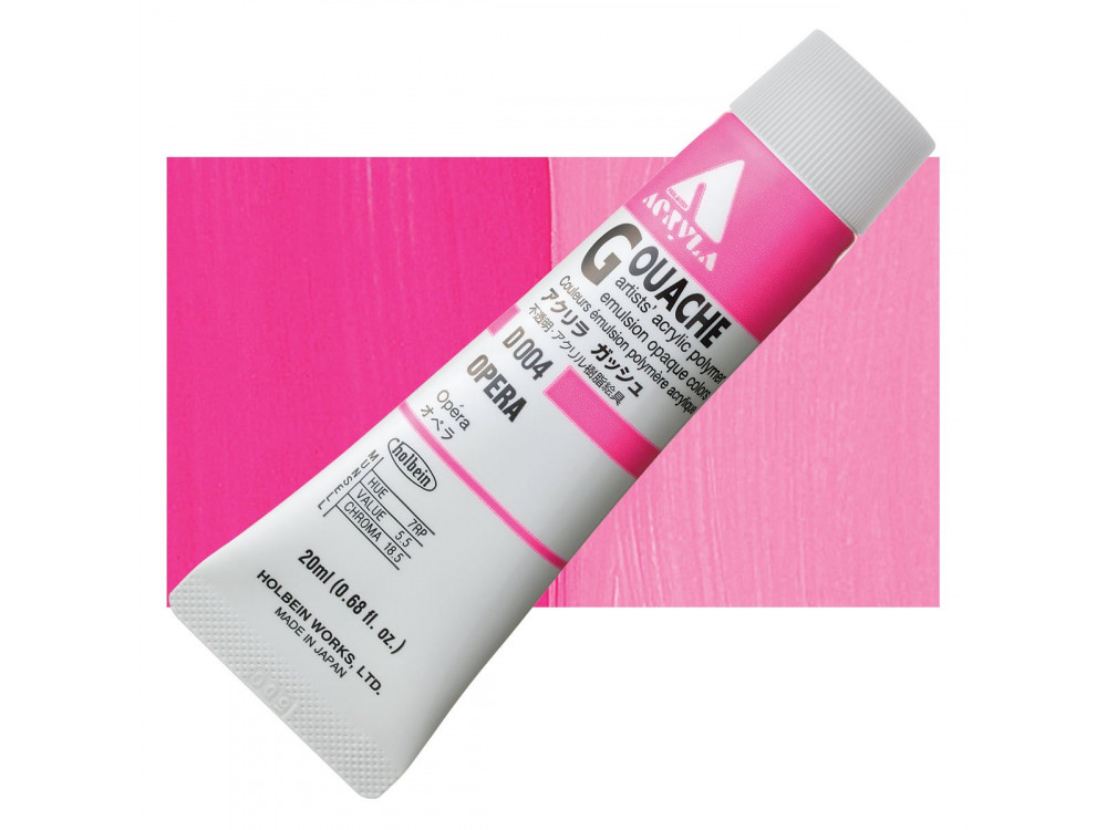 Acryla Gouache paint - Holbein - Opera, 20 ml