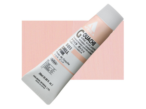 Acryla Gouache paint - Holbein - Shell Pink, 20 ml