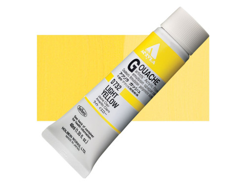 Farba gwasz Acryla Gouache - Holbein - Light Yellow, 20 ml