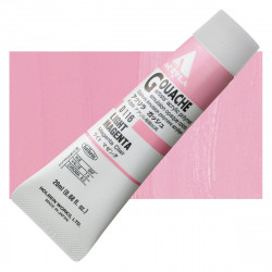 Acryla Gouache paint - Holbein - Light Magenta, 20 ml