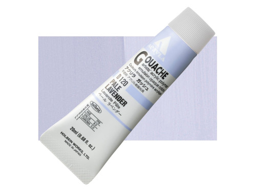 Acryla Gouache paint - Holbein - Pale Lavender, 20 ml