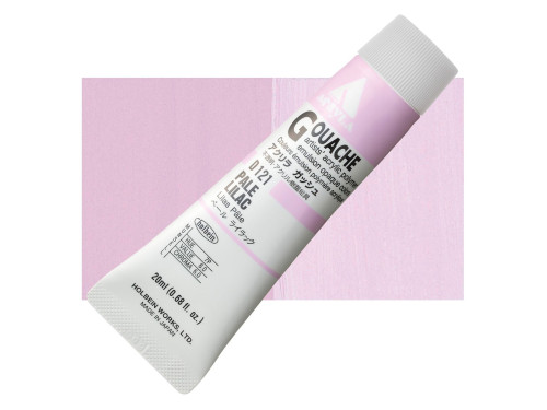 Acryla Gouache paint - Holbein - Pale Lilac, 20 ml
