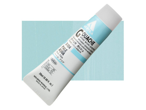 Farba gwasz Acryla Gouache - Holbein - Pale Aqua, 20 ml