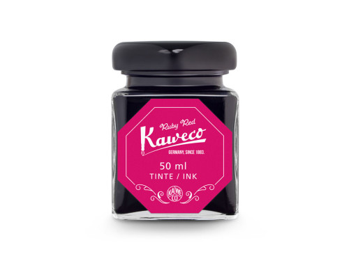 Ink bottle - Kaweco - Ruby Red, 50 ml