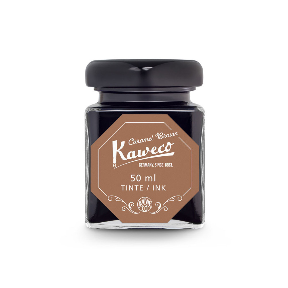 Atrament w butelce - Kaweco - Carmel Brown, 50 ml