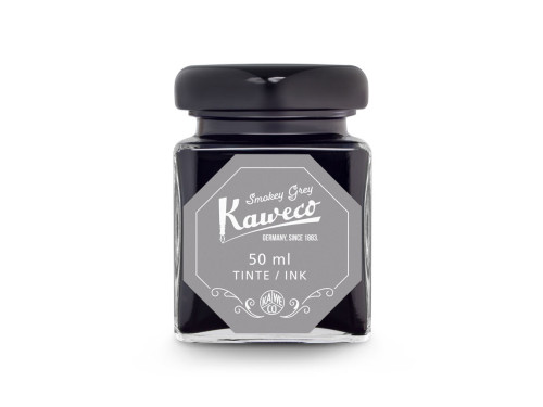 Atrament w butelce - Kaweco - Smokey Grey, 50 ml