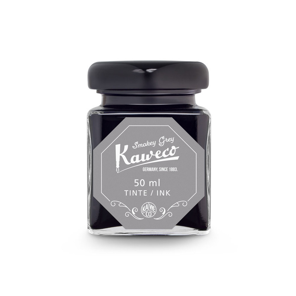 Atrament w butelce - Kaweco - Smokey Grey, 50 ml