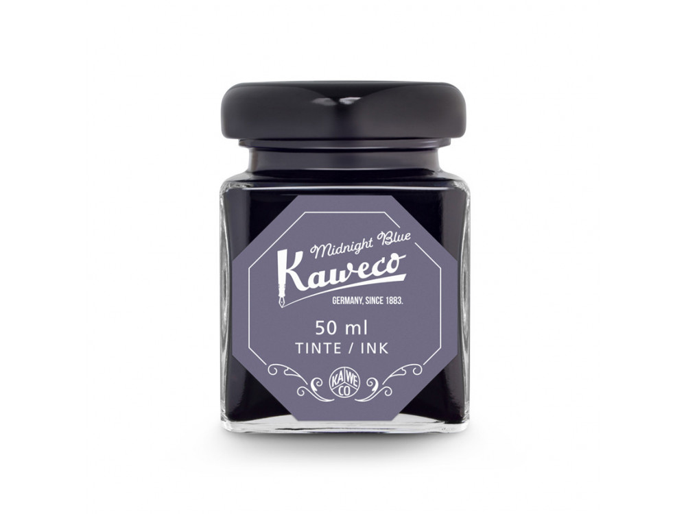 Atrament w butelce - Kaweco - Midnight Blue, 50 ml