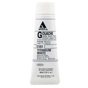 white gouache