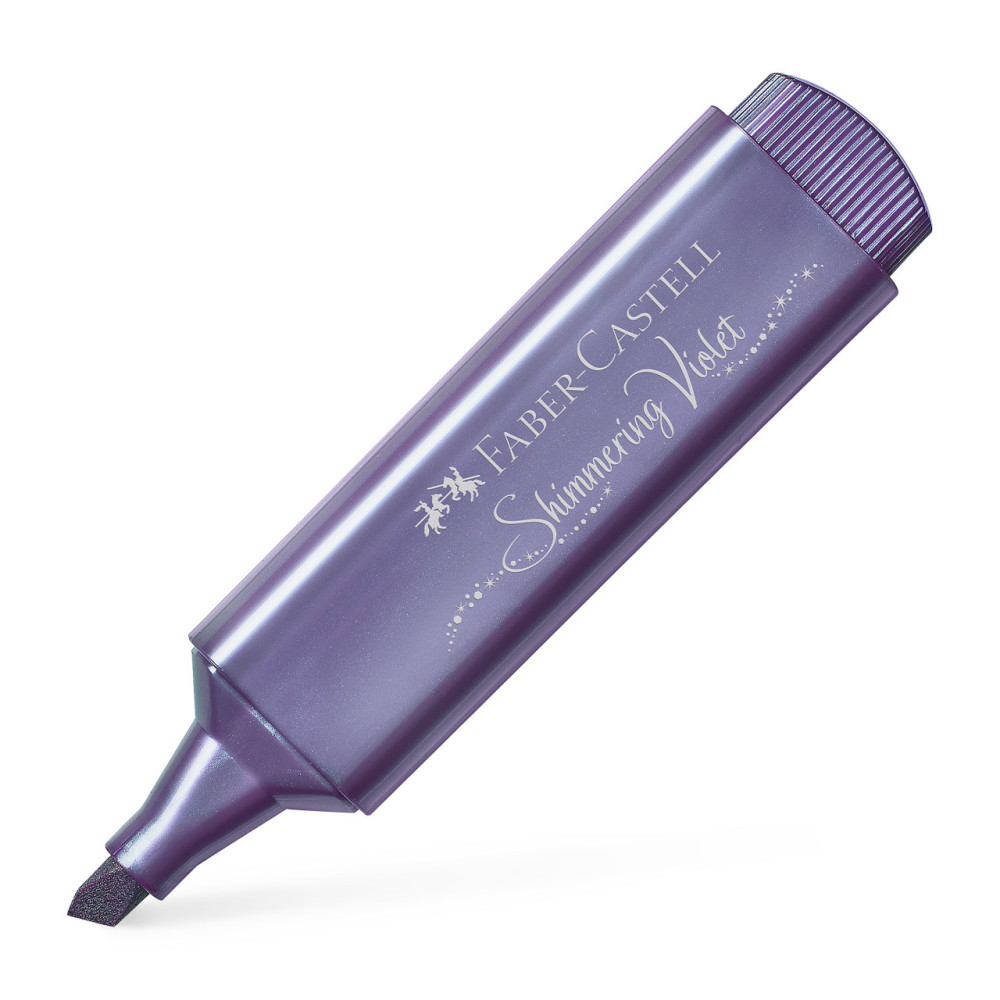 Metallic highlighter - Faber-Castell - Shimmering Violet