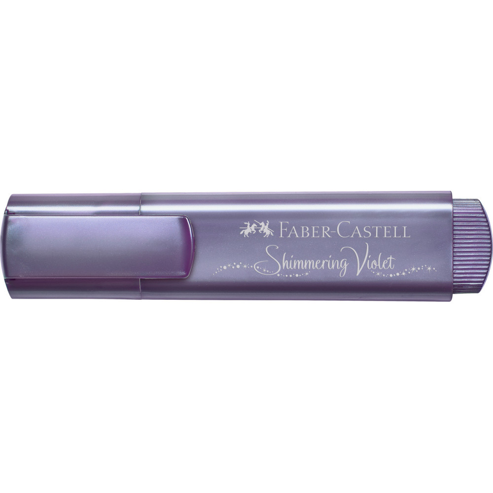 Metallic highlighter - Faber-Castell - Shimmering Violet