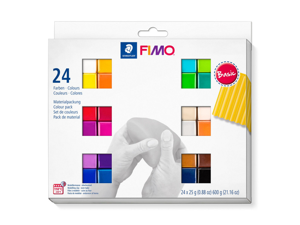 Pack of 4 colours. FIMO fimo soft polymer clay 