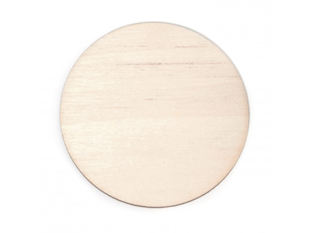 Wooden pad - Simply Crafting - dia. 10 cm