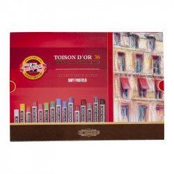 Set of Toison D'or soft pastels - Koh-I-Noor - 36 colors