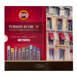 Set of Toison D'or soft pastels - Koh-I-Noor - 48 colors