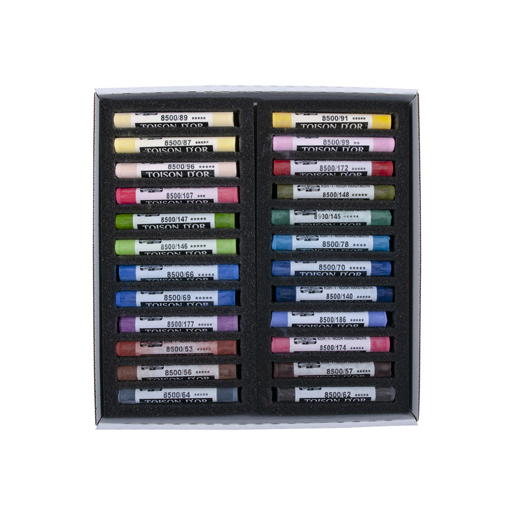 Set of Toison D'or soft pastels - Koh-I-Noor - 72 colors