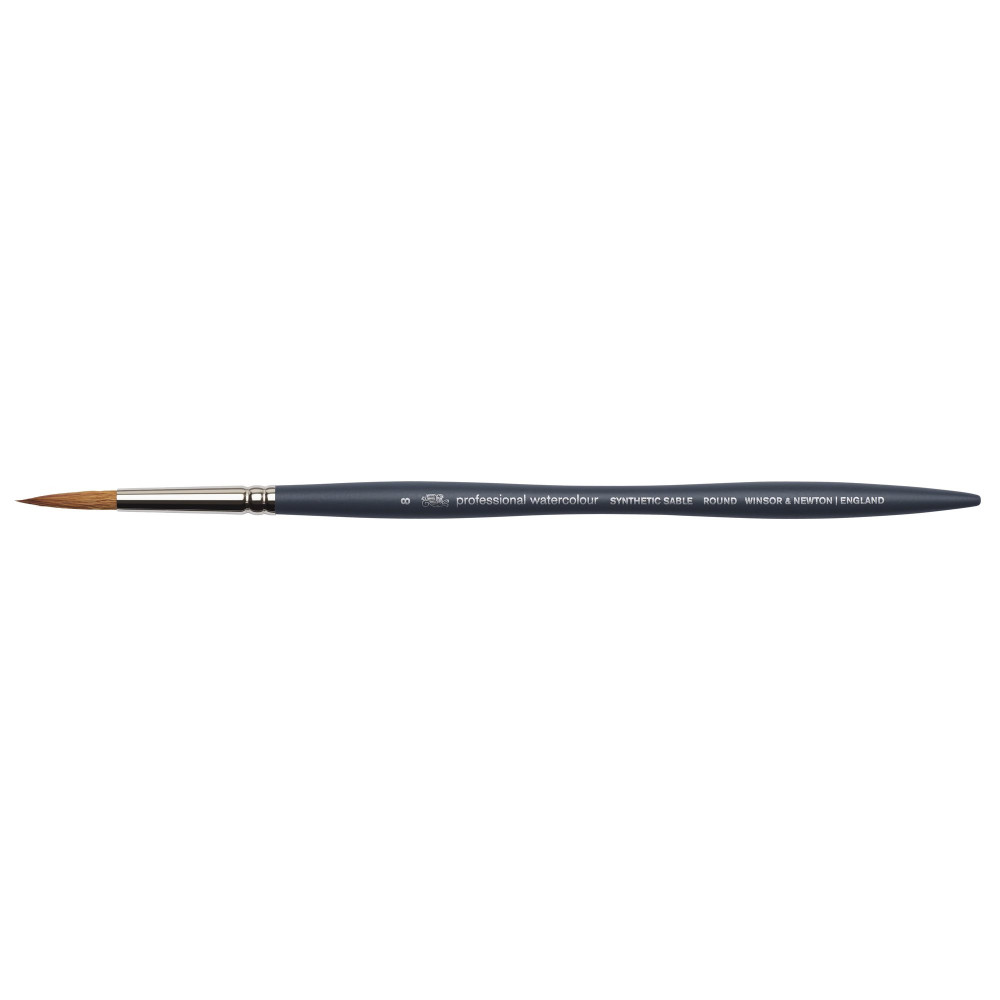 Professional Watercolor Synthetic Sable brush, round - Winsor & Newton - no. 8