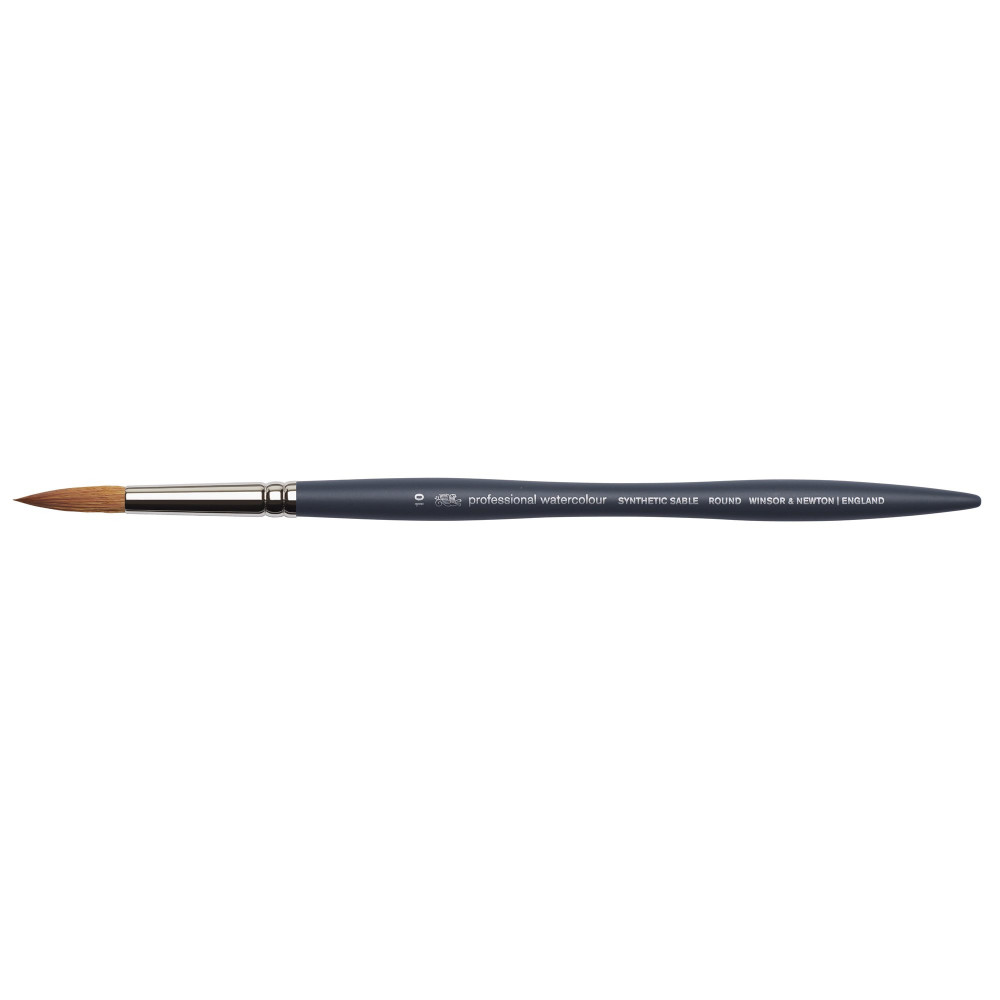 Professional Watercolor Synthetic Sable brush, round - Winsor & Newton - no. 10