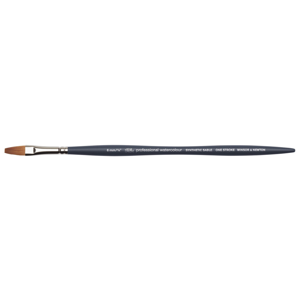 Professional Watercolor Synthetic Sable brush, one stroke - Winsor & Newton - no. 1/4''