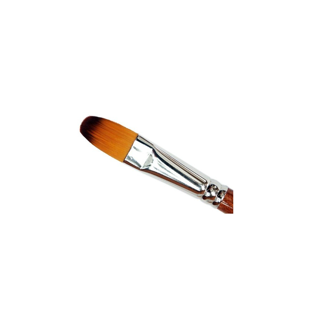 Cat’s tongue, synthetic, 1001FR series brush - Renesans - long handle, no. 2