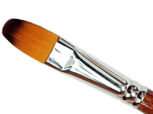Cat’s tongue, synthetic, 1001FR series brush - Renesans - long handle, no. 6