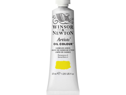 Oil paint Artists' Oil Colour - Winsor & Newton - Cadmium Lemon, 37 ml