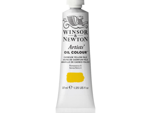 Farba olejna Artists' Oil Colour - Winsor & Newton - Cadmium Yellow Pale, 37 ml