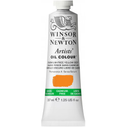 Oil paint Artists' Oil Colour - Winsor & Newton - Cadmium Free Yellow Deep, 37 ml