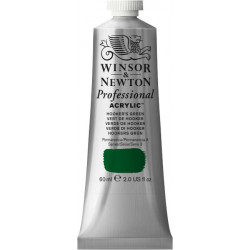 Acrylic paint Professional Acrylic - Winsor & Newton - Hooker's Green, 60 ml