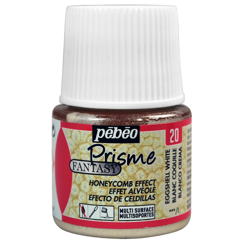 Farba Fantasy Prisme - Pébéo - Eggshell White, 45 ml