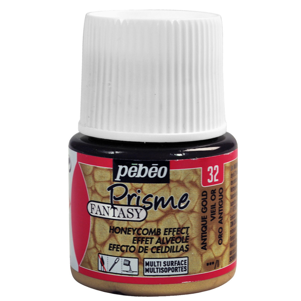 Fantasy Prisme paint - Pébéo - Antique Gold, 45 ml